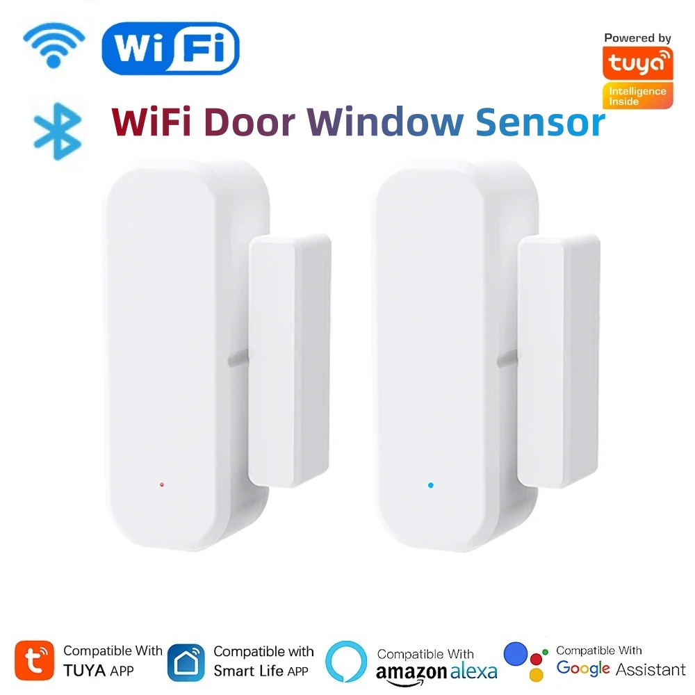 Smart Home Full System - Czujnik otwarcia drzwi/okien Tuya WiFi, inteligentny