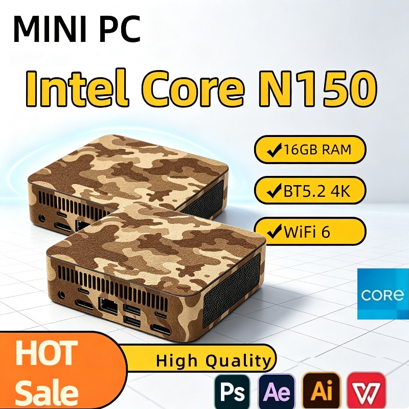 Smart Home For Pc - Kompaktowy Mini PC Intel N150 Komputer