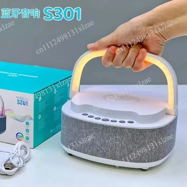 Smart Home Security - Głośnik Bluetooth S301 - LED zegar