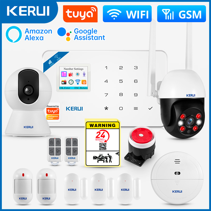 Smart Home Automation System - KERUI W181 System alarmowy Secutrity Home