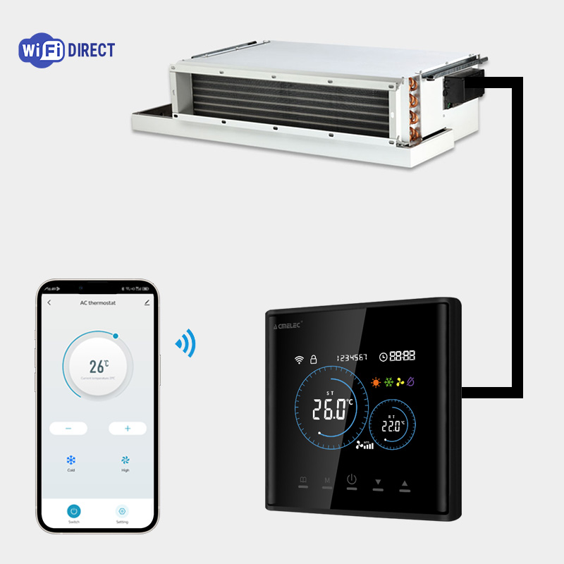 Smart Home Full System - Inteligentny termostat do fan coila HVAC