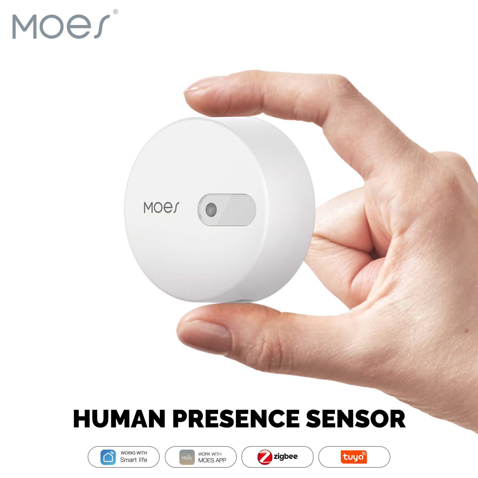 Smart Home Security - MOES ZigBee czujnik obecności człowieka detektor