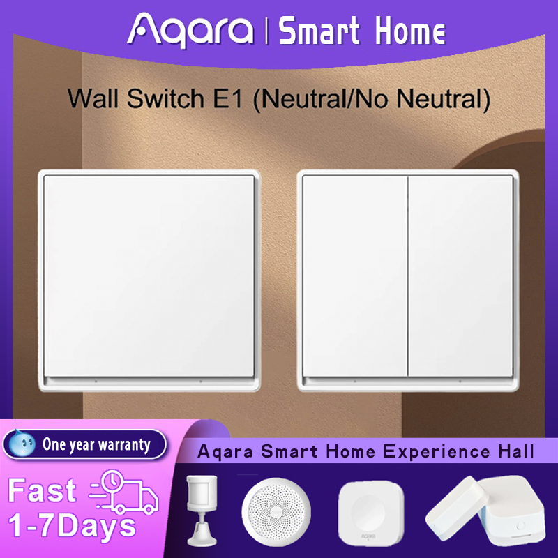 Smart Home Yeelight - Oryginalny przełącznik ścienny Aqara w wersji
