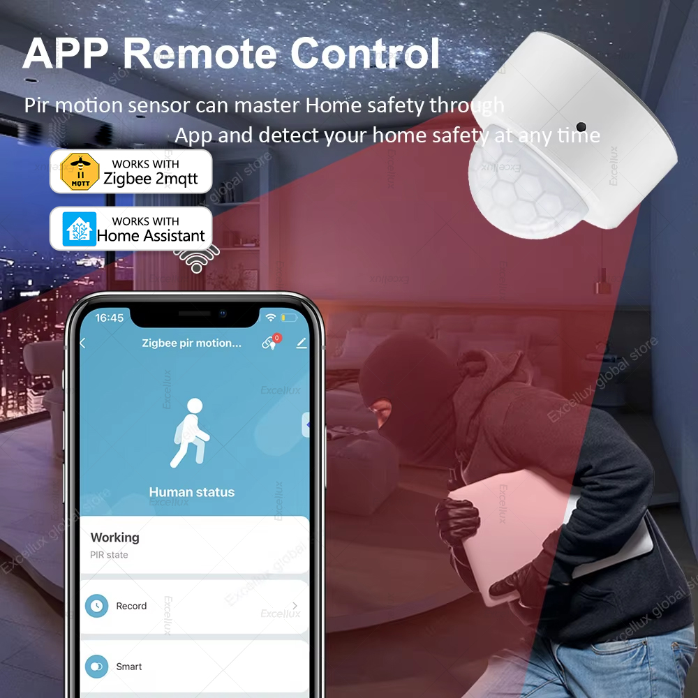 ZigBee czujnik ruchu PIR Mini  – Smart Home Security recenzja i cena