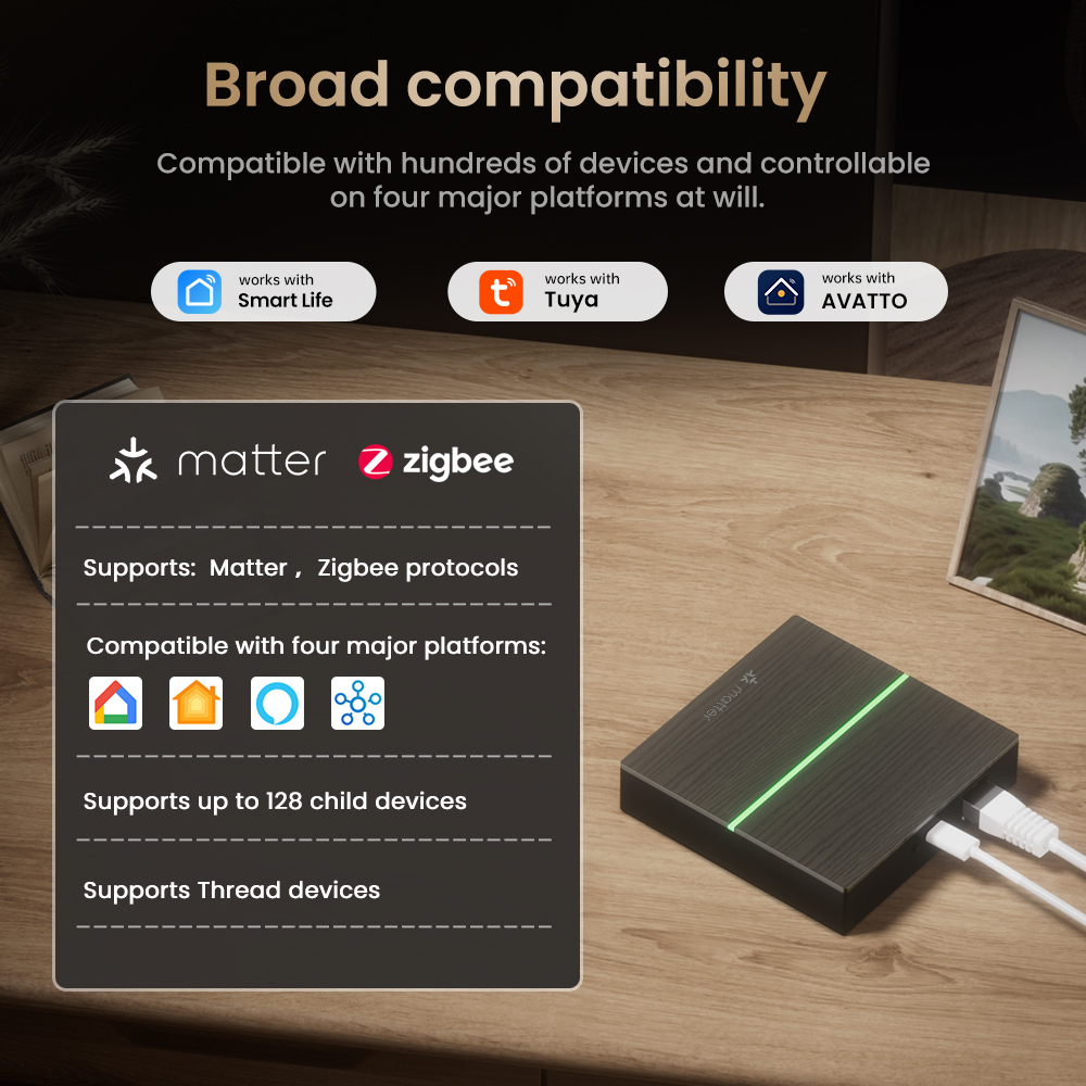 AVATTO Matter Inteligentna Prz – Smart Home Zentrale recenzja i cena
