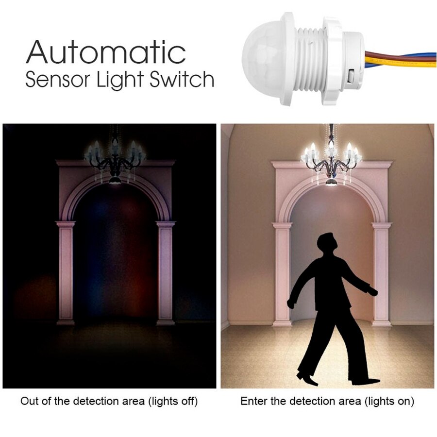 AC 110V 220V Mini czujnik ruch – Smart Home Security recenzja i cena