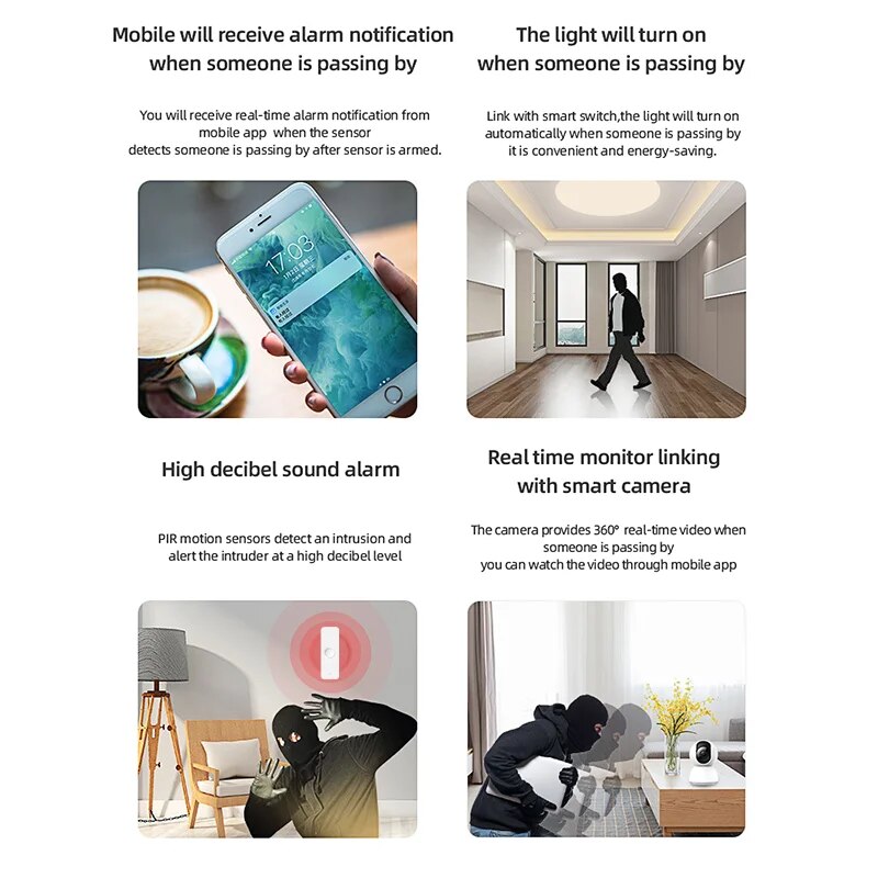 Tuya WiFi Zigbee PIR Motion Se – Smart Home Full System recenzja i cena