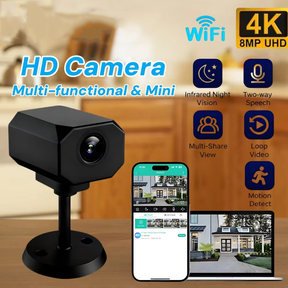 Kamera bezpieczeństwa 4K HD Wi – Smart Home Security recenzja i cena