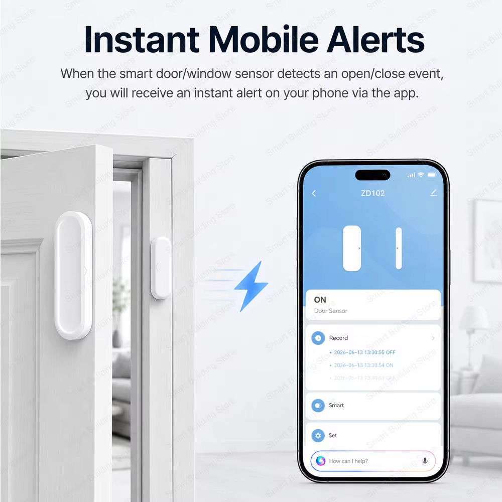 Wodoodporny czujnik drzwi i ok – Smart Home Zentrale recenzja i cena