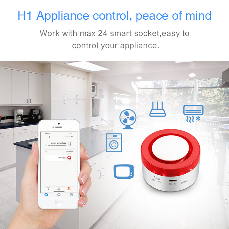 WiFi Tuya System alarmowy w do – Smart Home Automation System recenzja i cena