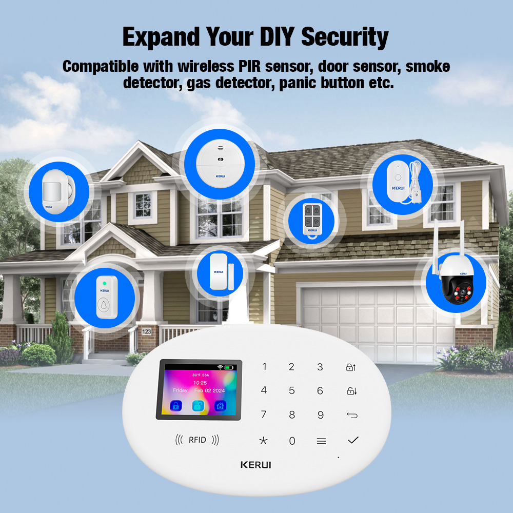 KERUI 4G Tuya Inteligentny Sys – Smart Smoke Detector recenzja i cena