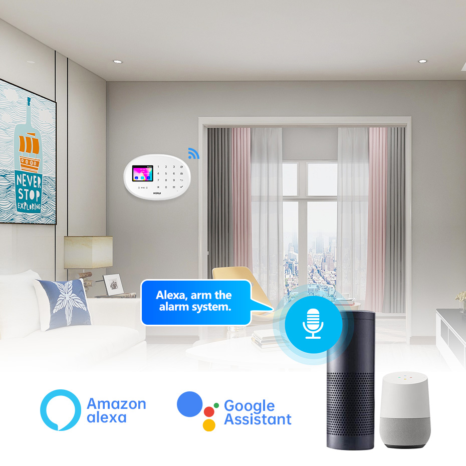 KERUI 4G Tuya Inteligentny Sys – Smart Smoke Detector recenzja i cena