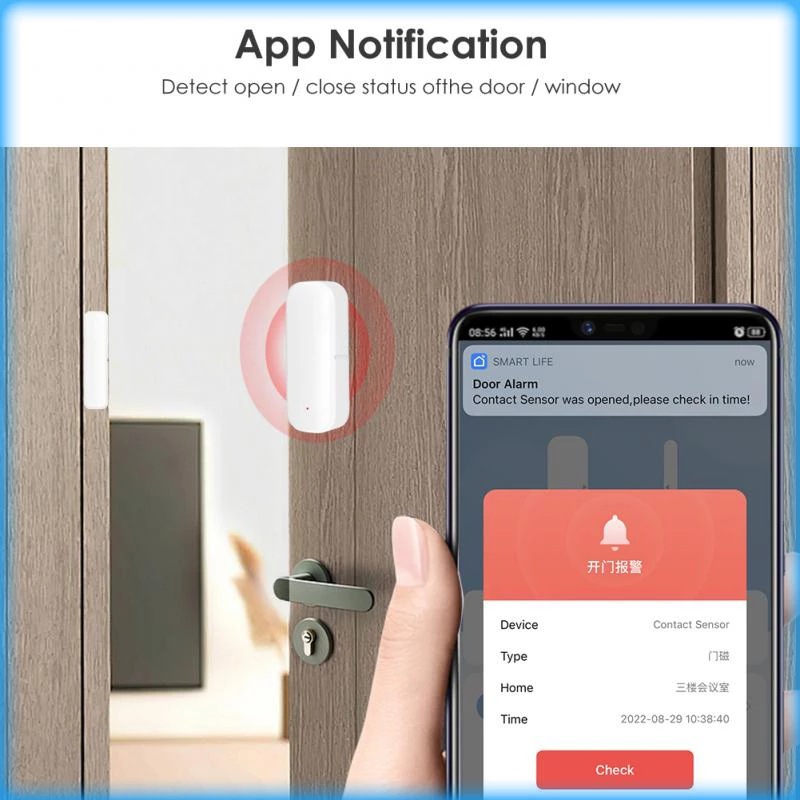 Inteligentny czujnik otwarcia  – Smart Home Villa recenzja i cena