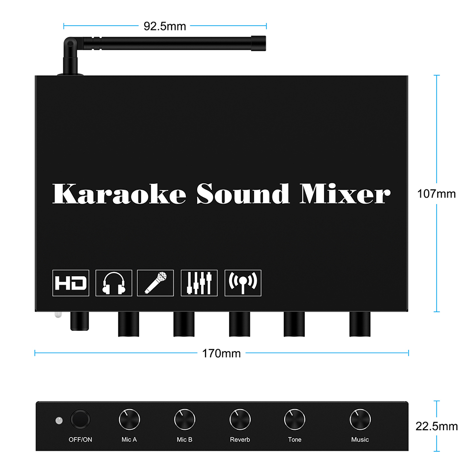 Mikser Karaoke HDMI Bezprzewod – Smart Home For Pc recenzja i cena