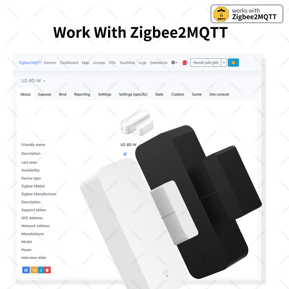Czujnik otwarcia drzwi/okien Z – Smart Home Zentrale recenzja i cena