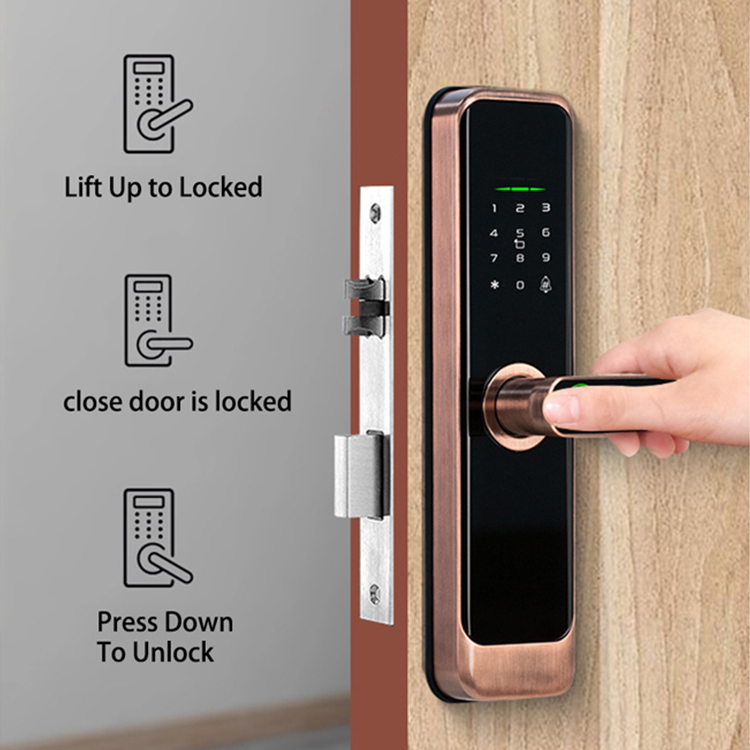 Cyfrowy inteligentny zamek do  – Smart Home Security recenzja i cena