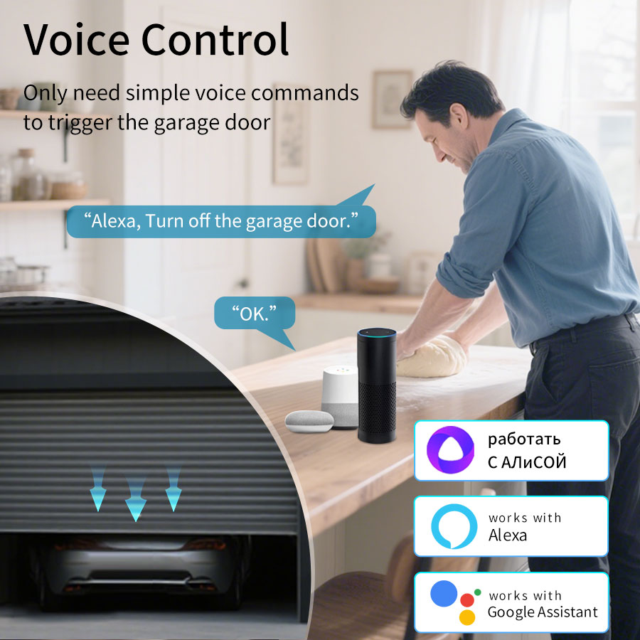 Sterownik bramy garażowej Tuya – Smart Home Villa recenzja i cena