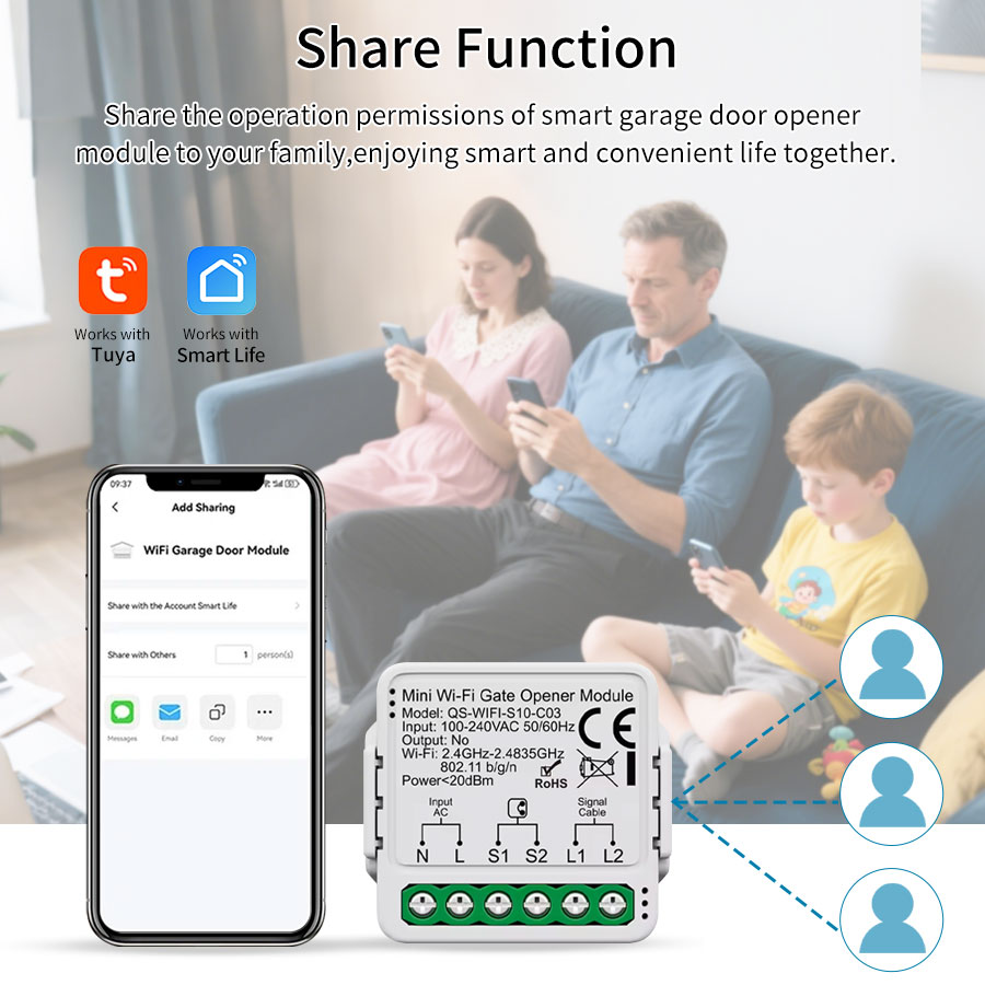 Sterownik bramy garażowej Tuya – Smart Home Villa recenzja i cena