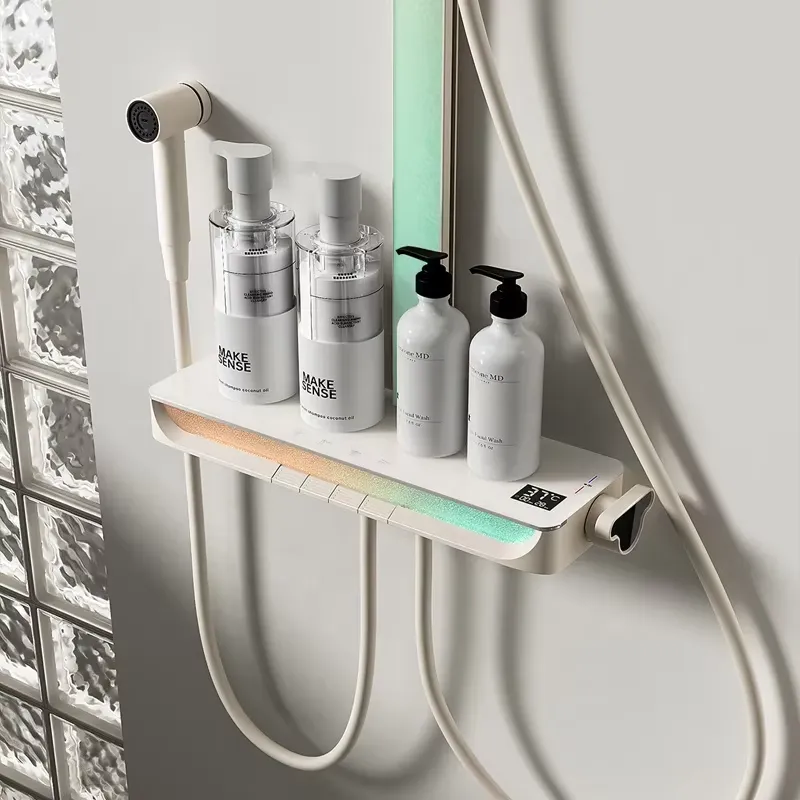 Mosiężny cyfrowy zestaw pryszn – Smart Home In Us recenzja i cena