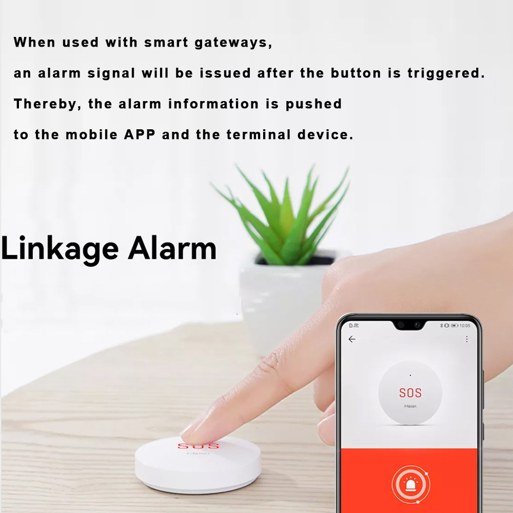 Zigbee Tuya SOS przycisk awary – Smart Home Zentrale recenzja i cena
