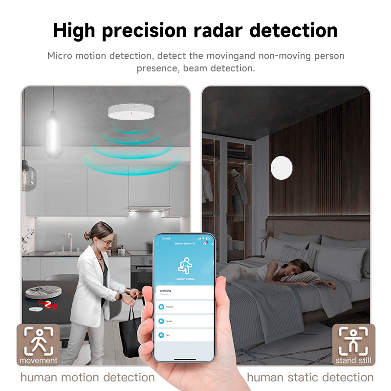Czujnik obecności człowieka Tu – Smart Home Security recenzja i cena