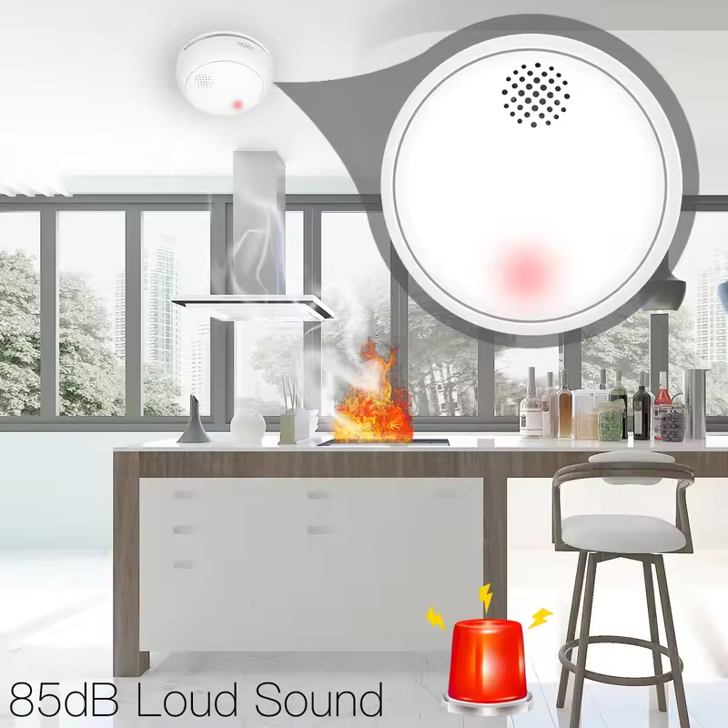Czujnik dymu MOES ZigBee, inte – Smart Smoke Detector recenzja i cena