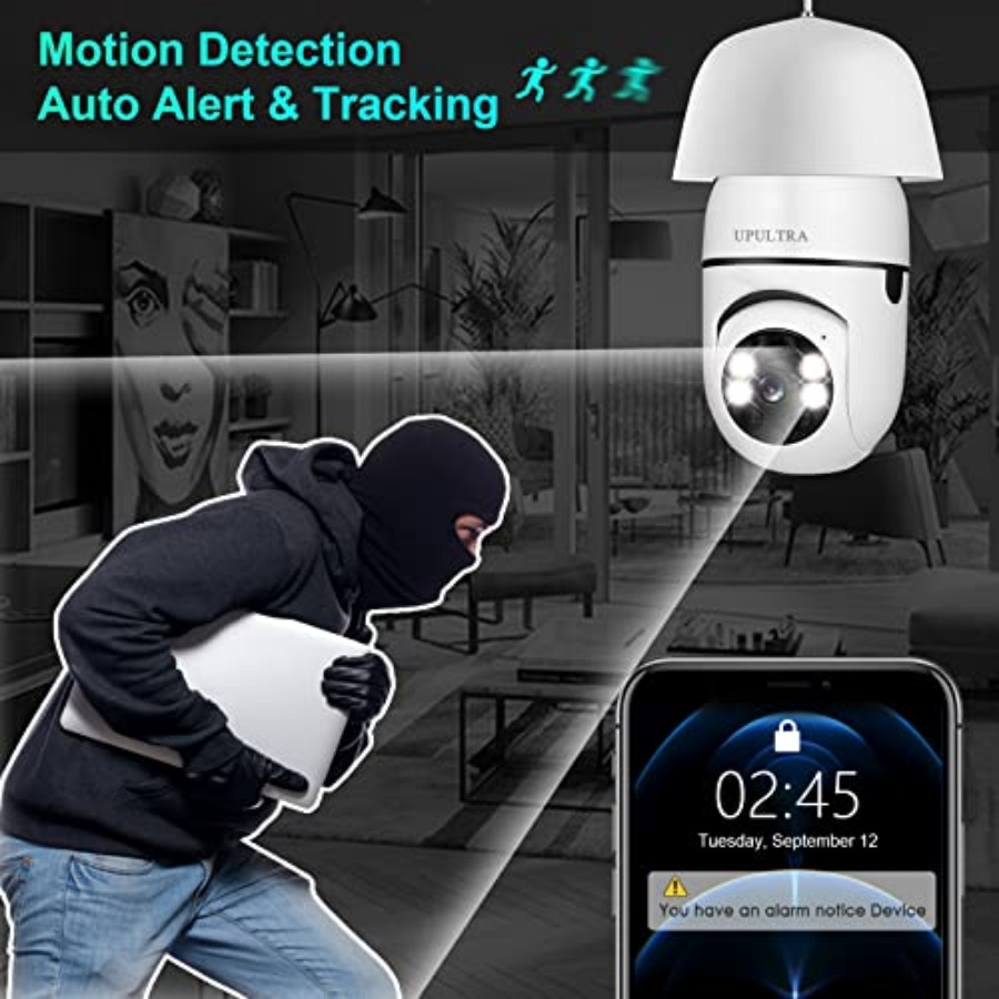 Żarówka z kamerą bezprzewodową – Smart Home Security recenzja i cena
