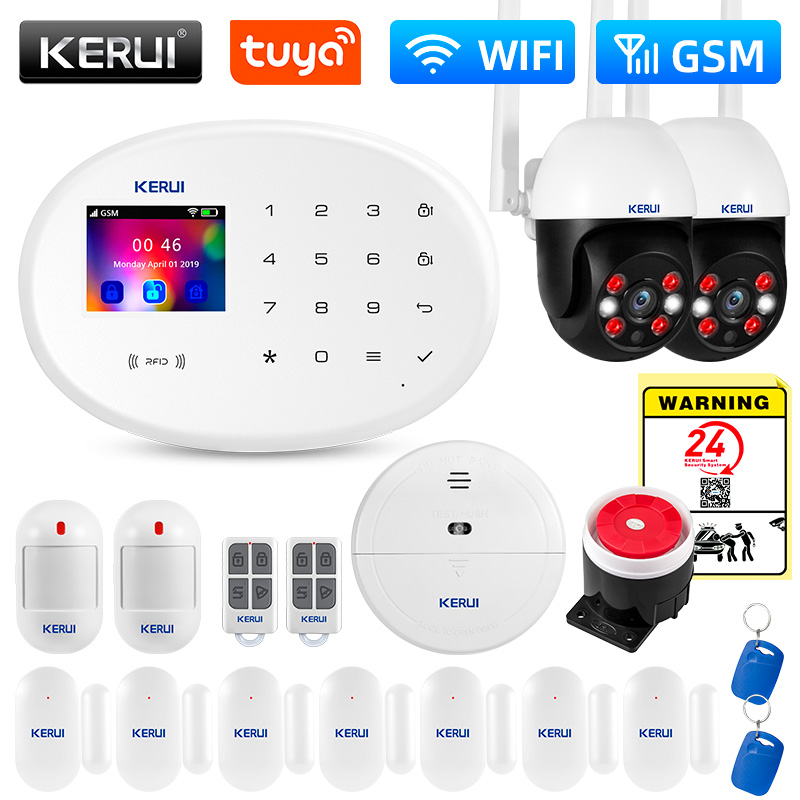 KERUI W202 WIFI zestaw alarmow – Smart Home Demo Kit recenzja i cena