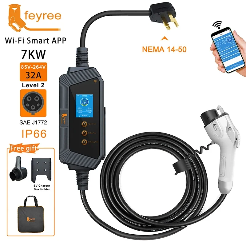 Przenośna ładowarka EV Feyree  – Smart Home For Pc recenzja i cena