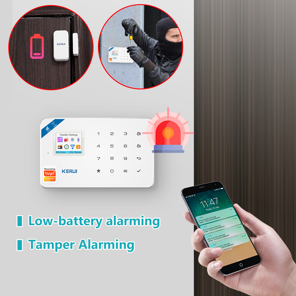 KERUI W181 System alarmowy Sec – Smart Home Automation System recenzja i cena