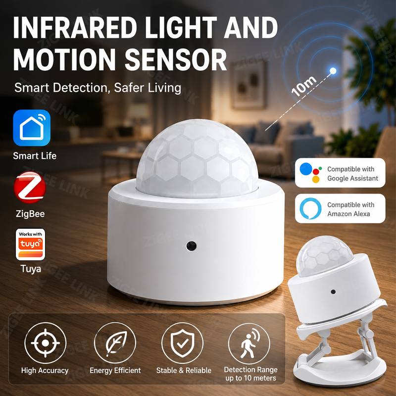 Czujnik ruchu PIR ZigBee 3.0,  – Smart Home Security recenzja i cena