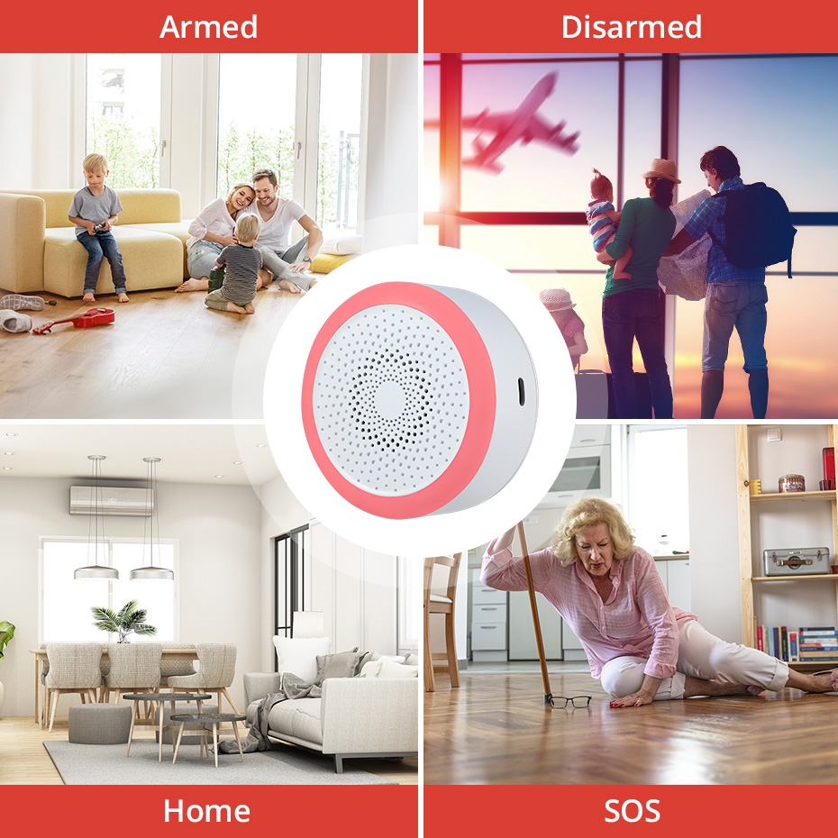 KERUI Tuya Smart Home Alarm Hu – Smart Home Demo Kit recenzja i cena