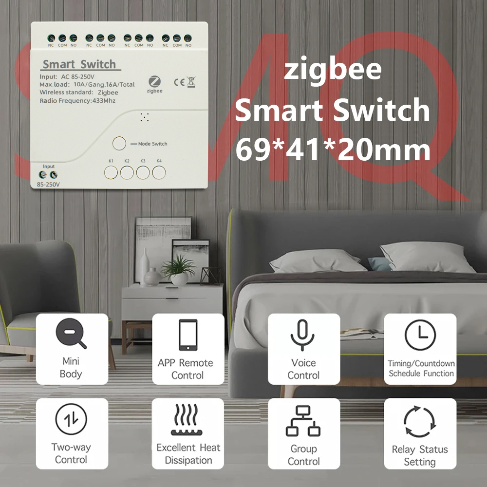 Moduł przekaźnika Zigbee Smart – Smart Home Villa recenzja i cena