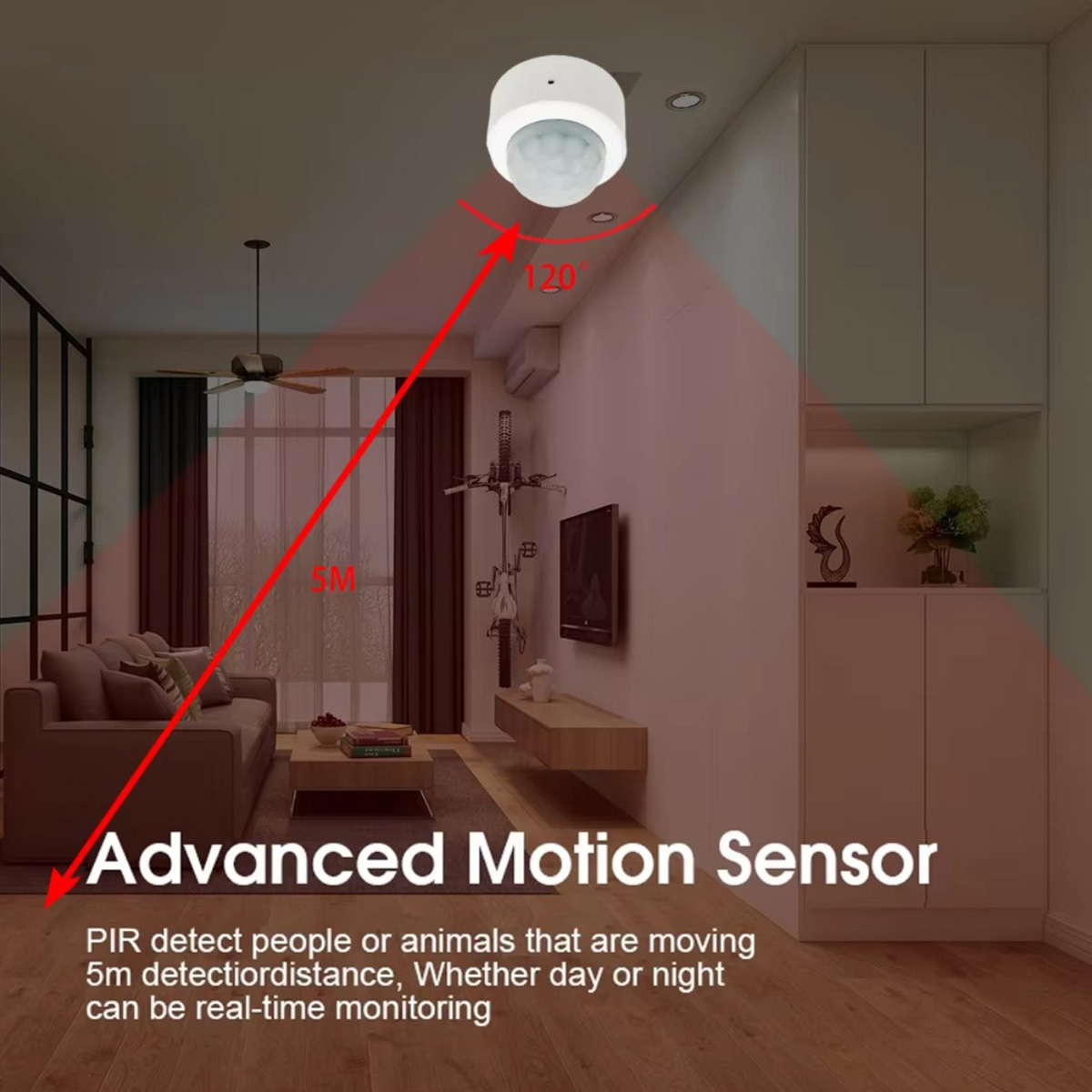 Czujnik ruchu Zigbee 3.0 Mini  – Smart Home Security recenzja i cena