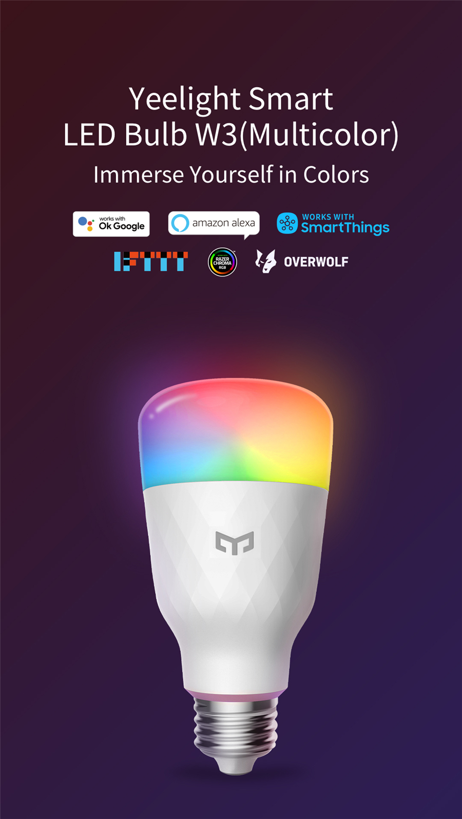 Żarówka LED Yeelight Smart W3  – Smart Home Yeelight recenzja i cena