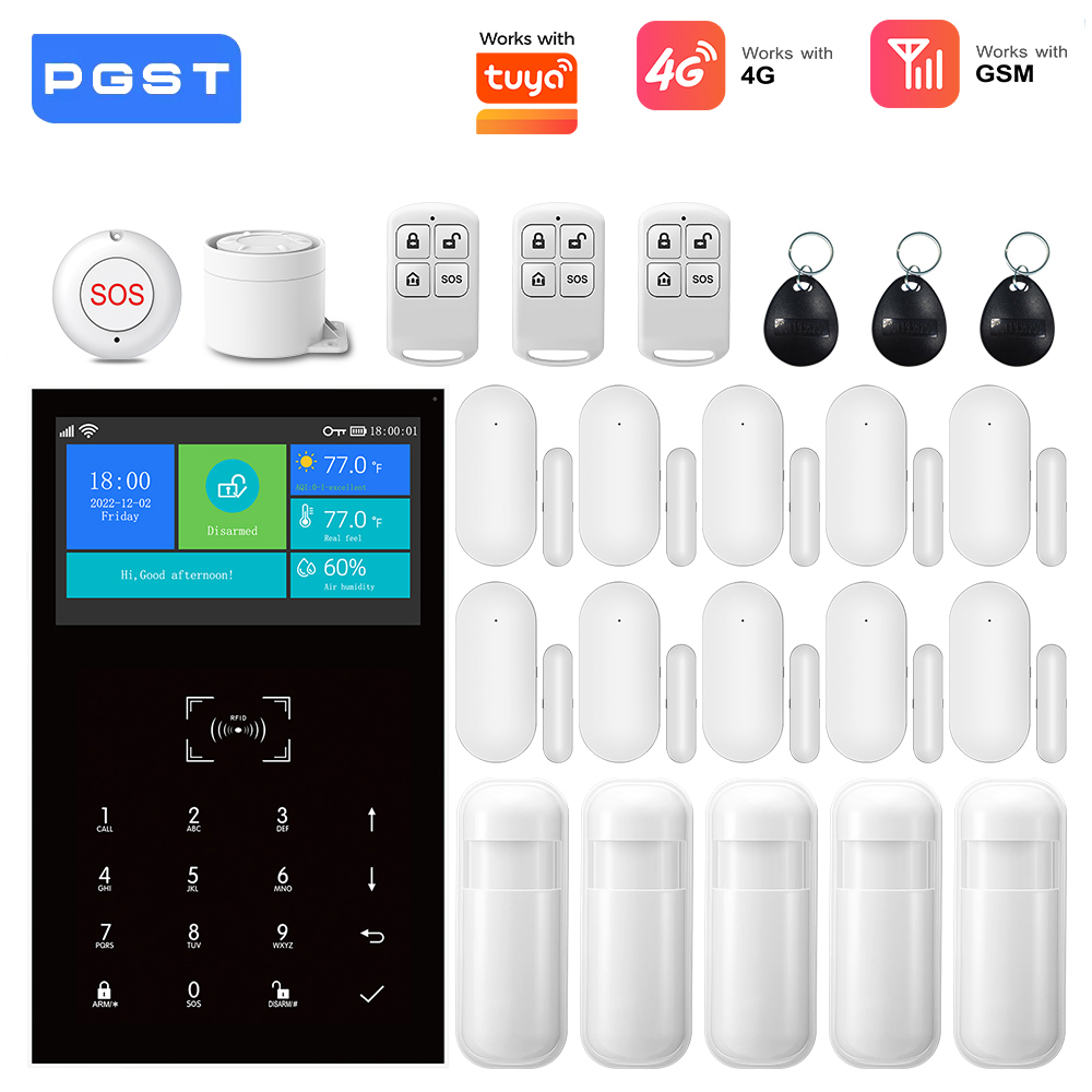 System alarmowy 4G GSM WiFi ws – Smart Home Automation System recenzja i cena