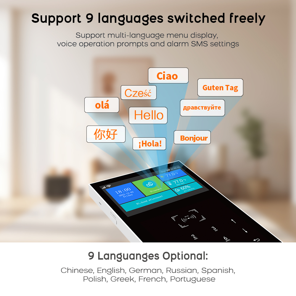 System alarmowy 4G GSM WiFi ws – Smart Home Automation System recenzja i cena